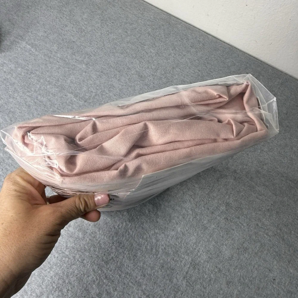 New IKEA Dvala Light Pink Fitted Sheet 38 X 74 Inch Girls Room Cottagecore
